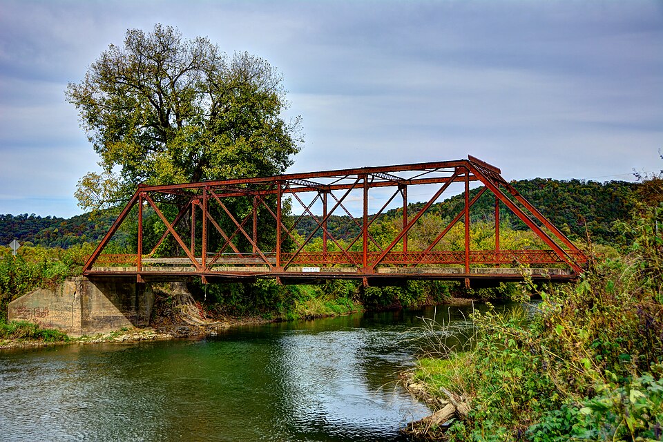 Photograph of Upper Iowa River Bridge