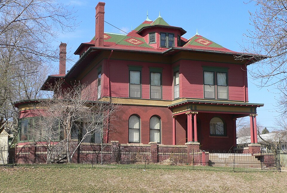 Photograph of Elzy G. Burkam House