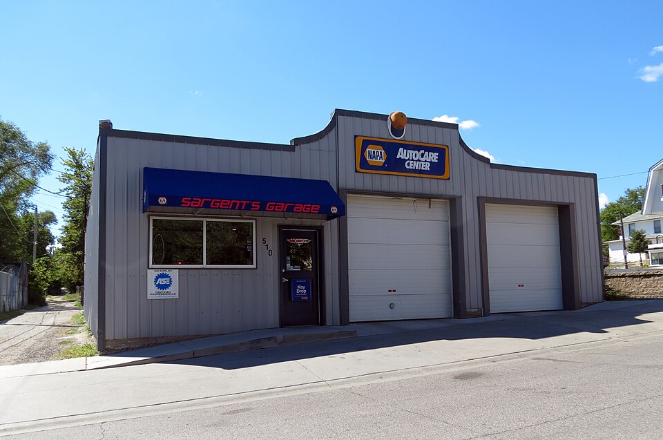 Photograph of Sargent's Garage