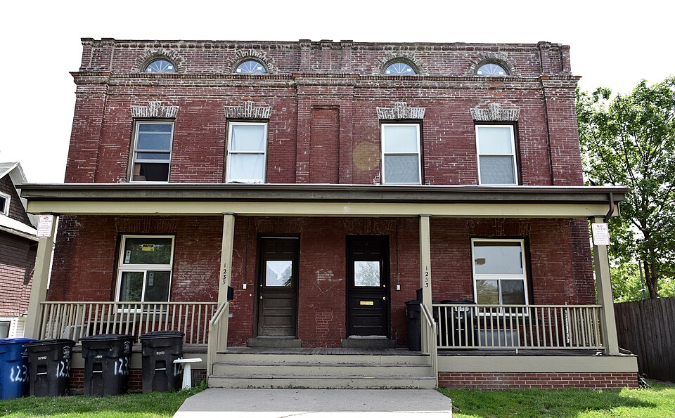 Photograph of F.E. Haley Double House