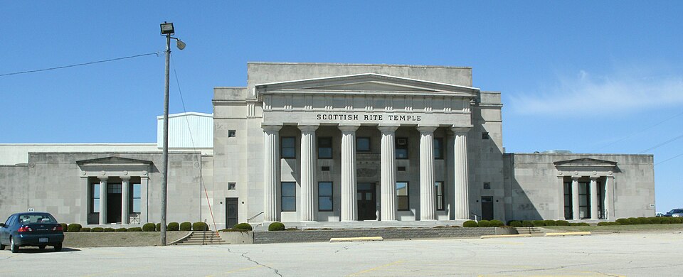 Photograph of Cedar Rapids Scottish Rite Temple