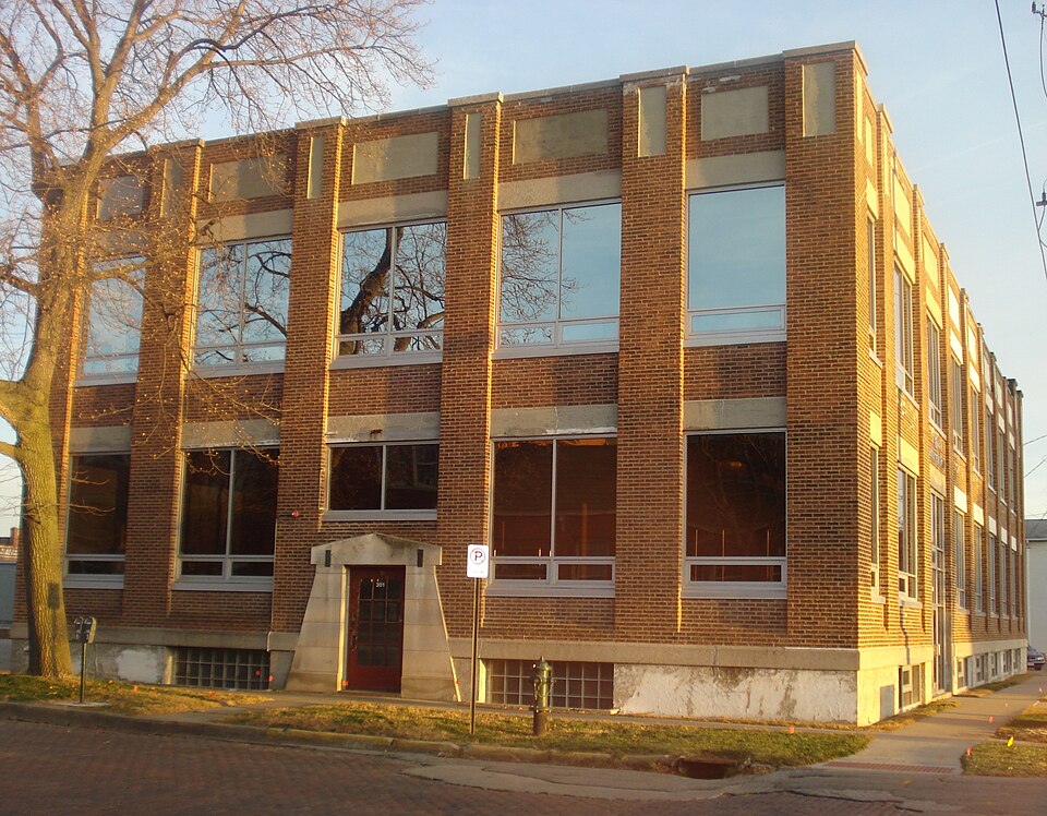 Photograph of Evans Manufacturing Company Building