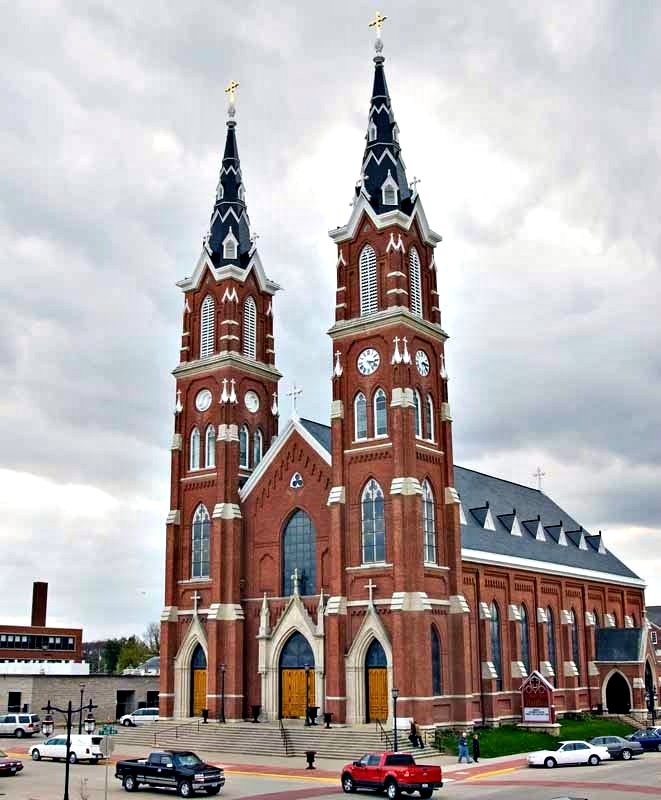 Photograph of Basilica of St. Francis Xavier, Dyersville