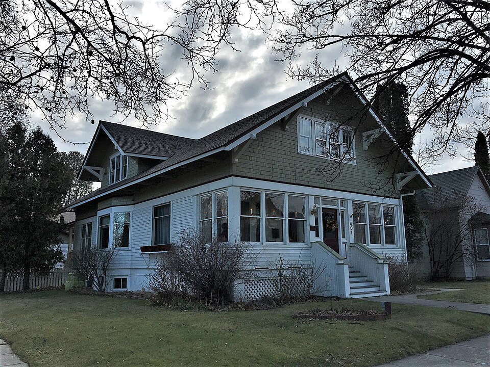 Photograph of Charles A. and Mary Olson House