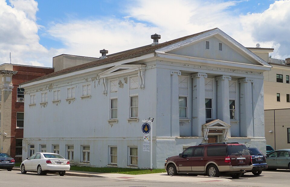 Photograph of St. Maries Masonic Temple No. 63