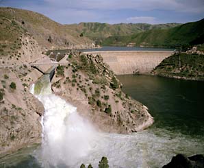 Photograph of Arrowrock Dam