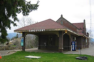 Photograph of Sandpoint station