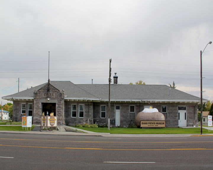 Photograph of Blackfoot Railway Depot