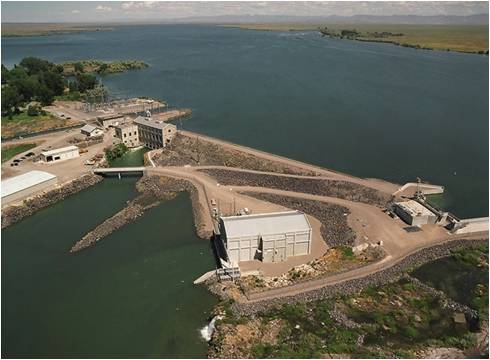 Photograph of Minidoka Dam