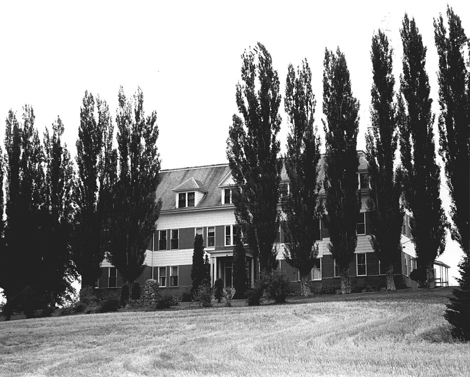 Photograph of Coeur d'Alene Mission of the Sacred Heart