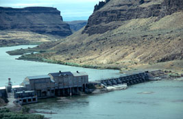 Photograph of Swan Falls Dam