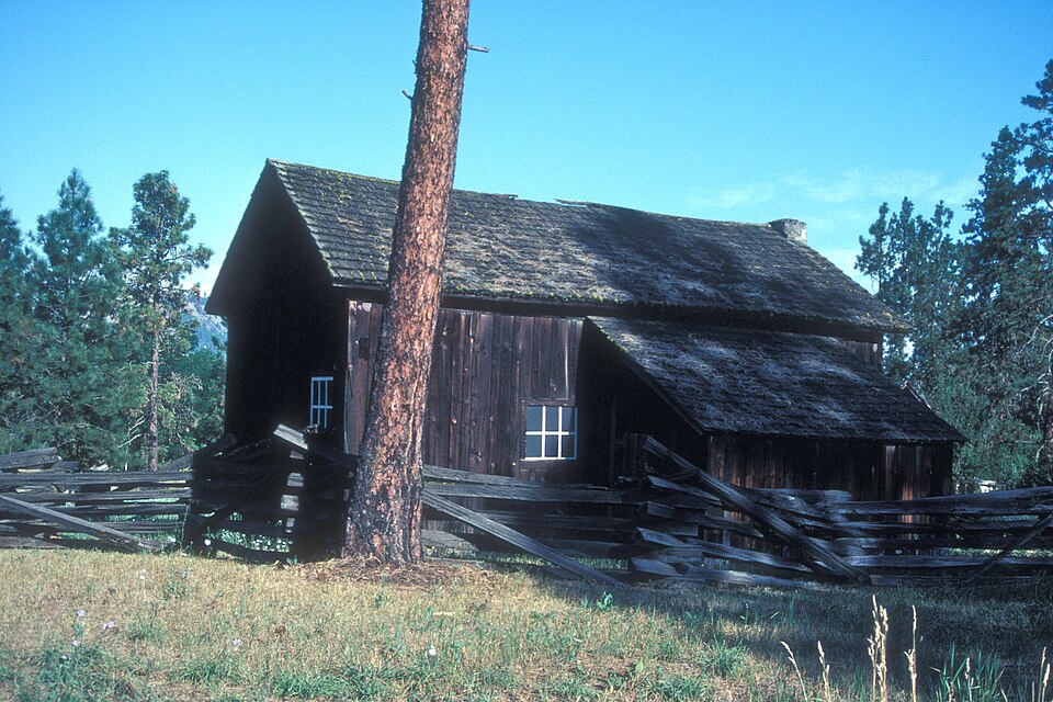 Photograph of Sue McBeth Cabin