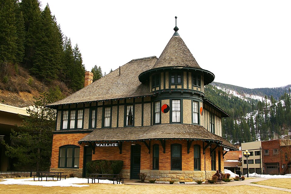 Photograph of Northern Pacific Railway Depot