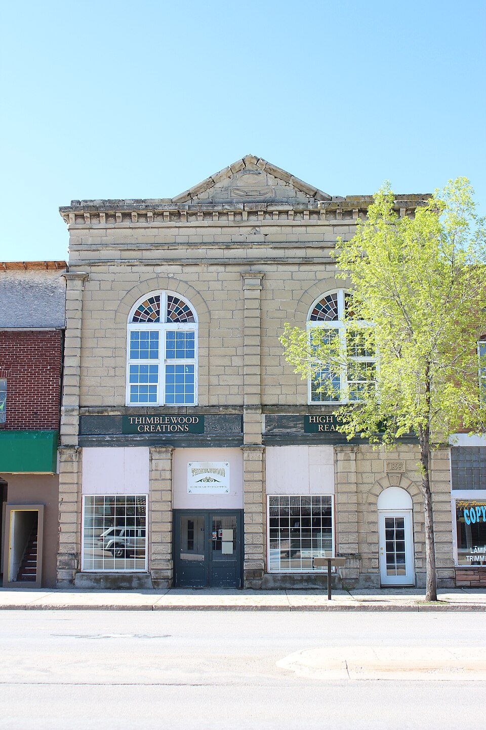 Photograph of Montepelier Odd Fellows Hall