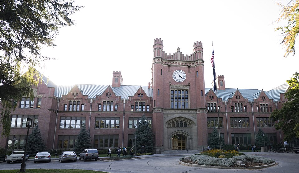Photograph of Administration Building, University of Idaho