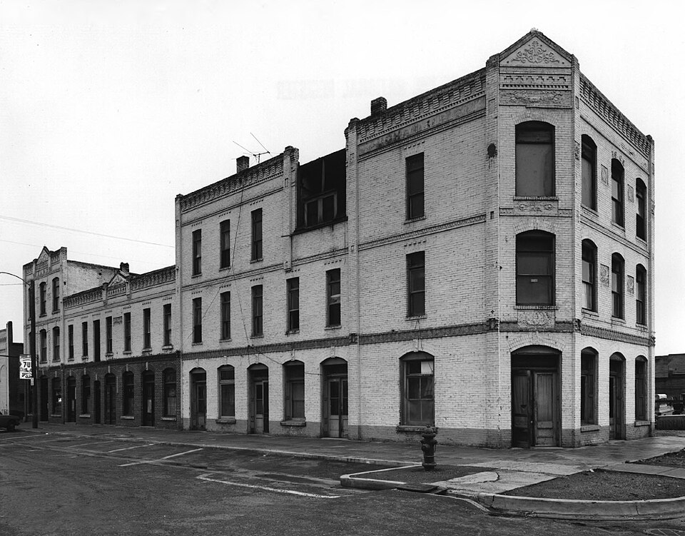 Photograph of Coughanour Apartment Block