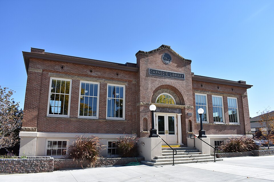 Photograph of Caldwell Carnegie Library