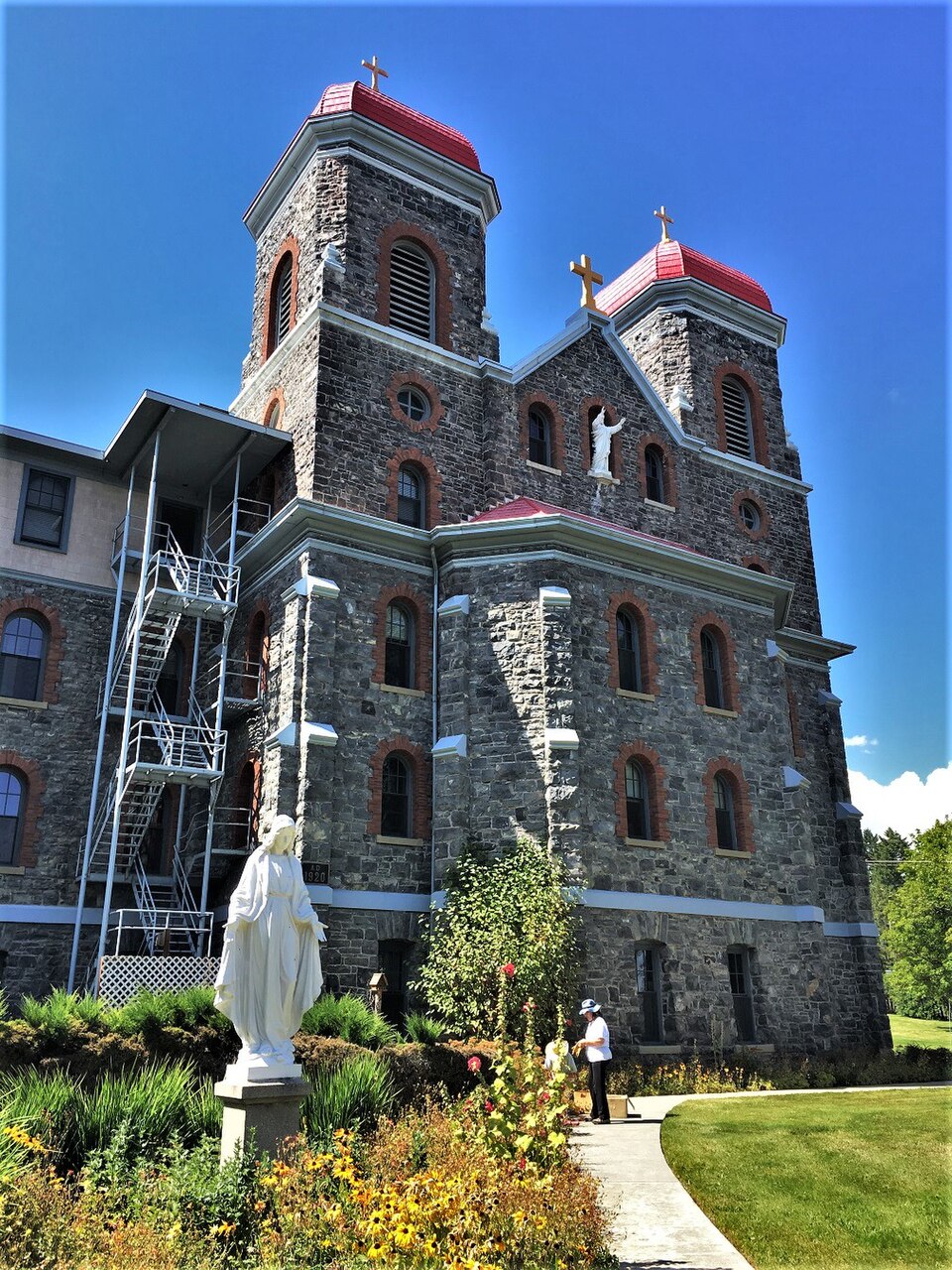 Photograph of St. Gertrude's Convent and Chapel
