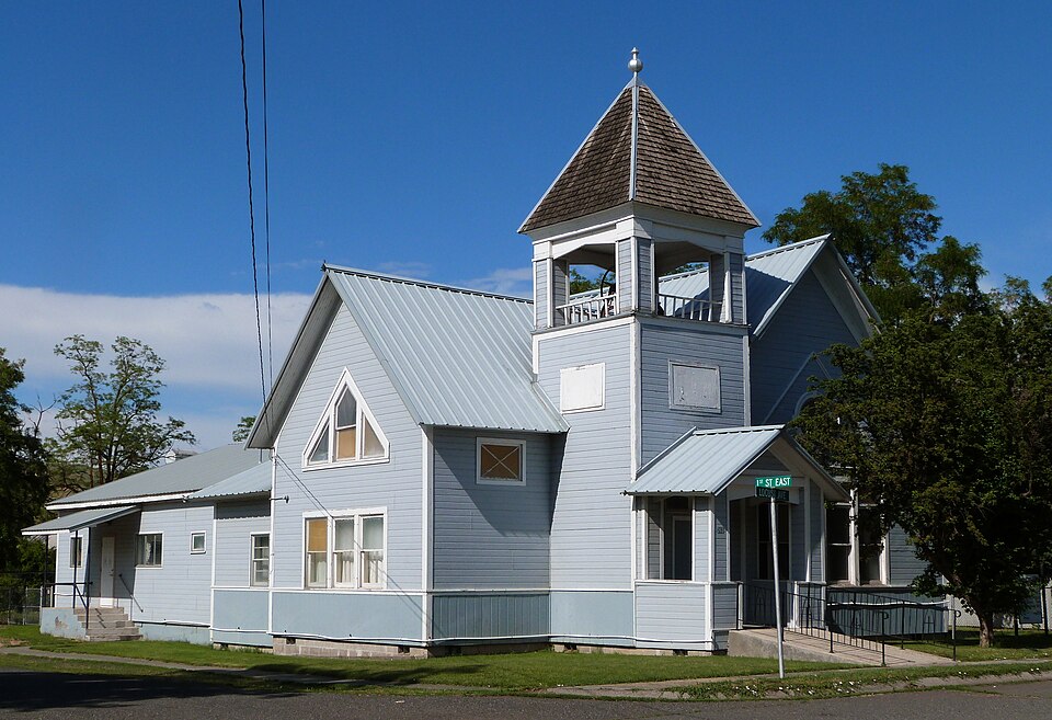 Photograph of First Presbyterian Church (Lapwai, Idaho)