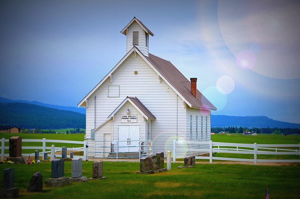 Photograph of Long Valley Finnish Church