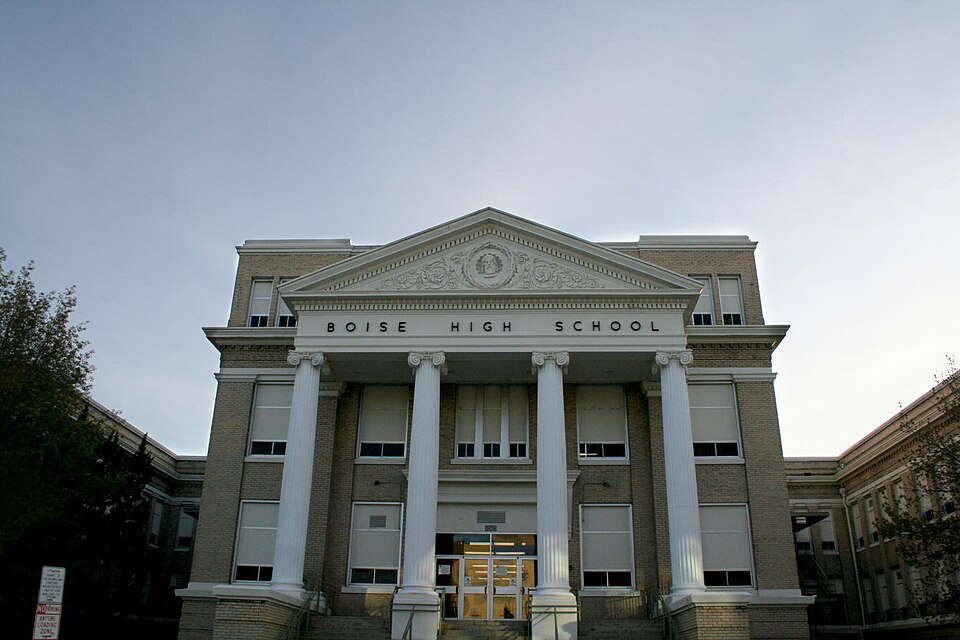 Photograph of Boise High School