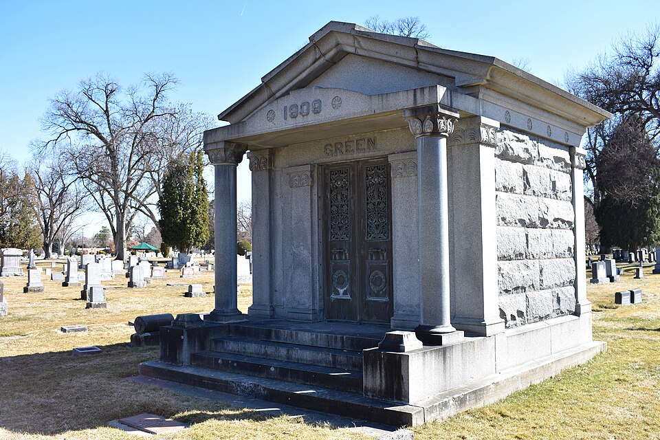 Photograph of John Green Mausoleum