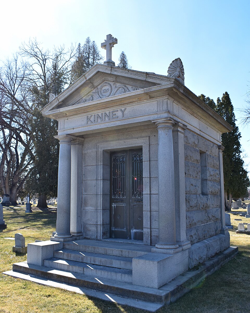 Photograph of Joseph Kinney Mausoleum