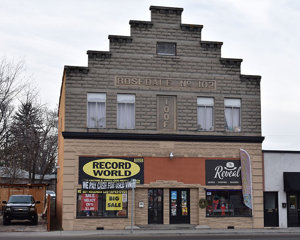 Photograph of Rosedale Odd Fellows Temple