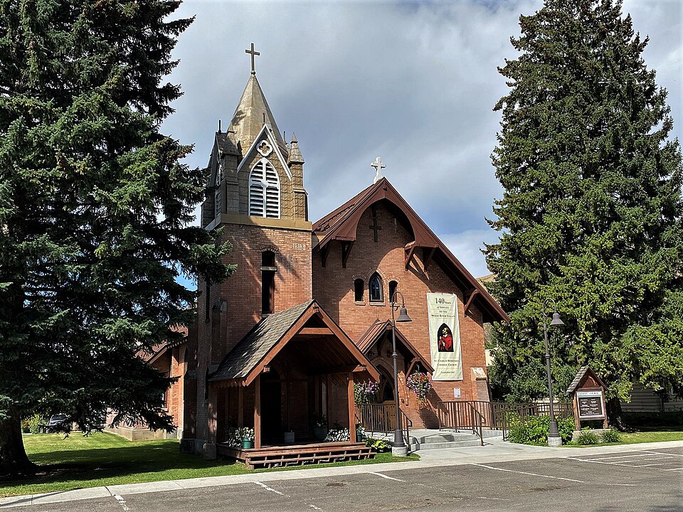 Photograph of St. Charles of the Valley Catholic Church and Rectory