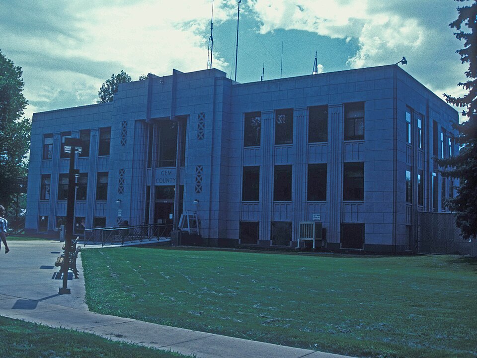 Photograph of Gem County Courthouse