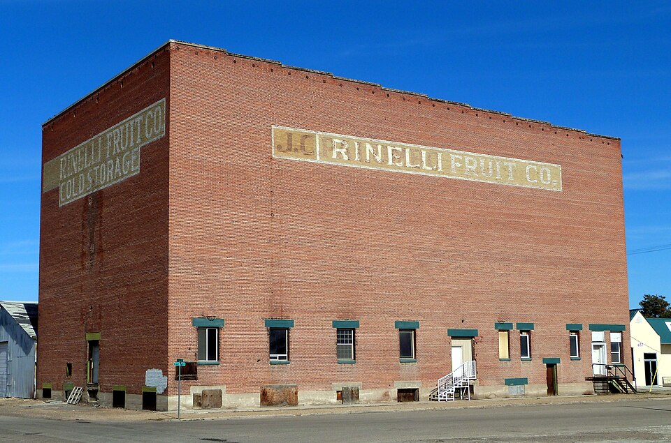 Photograph of J.C. Palumbo Fruit Company Packing Warehouse Building
