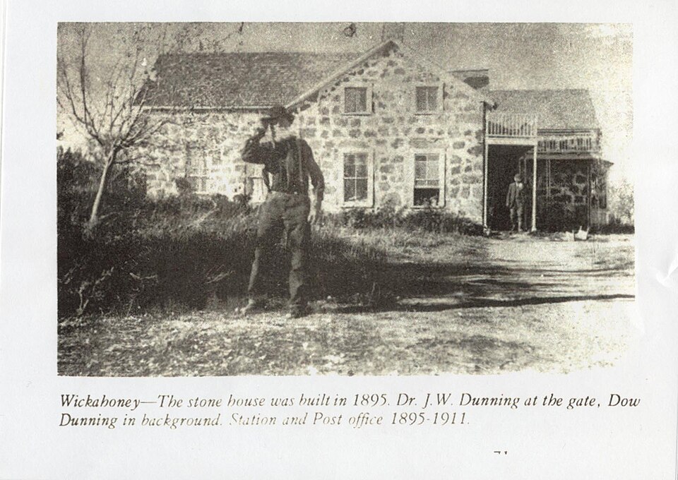 Photograph of Wickahoney Post Office and Stage Station