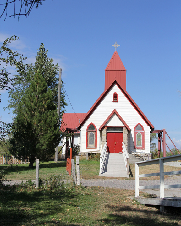Photograph of Ross Fork Episcopal Church