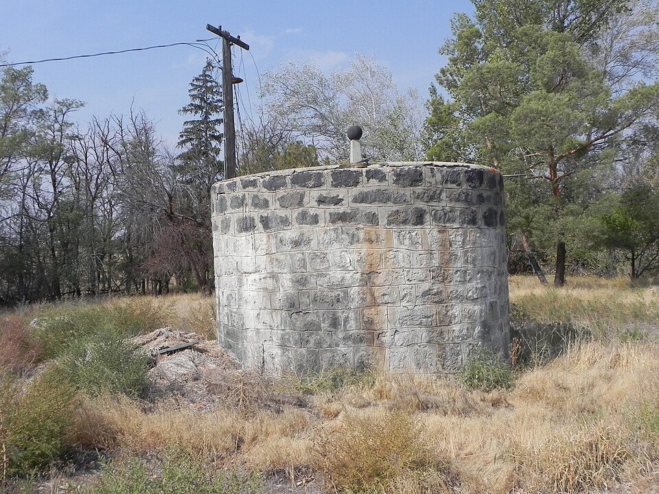 Photograph of Denton J. Paul Water Tank