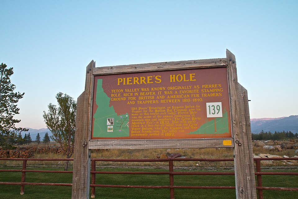 Photograph of Pierre's Hole
