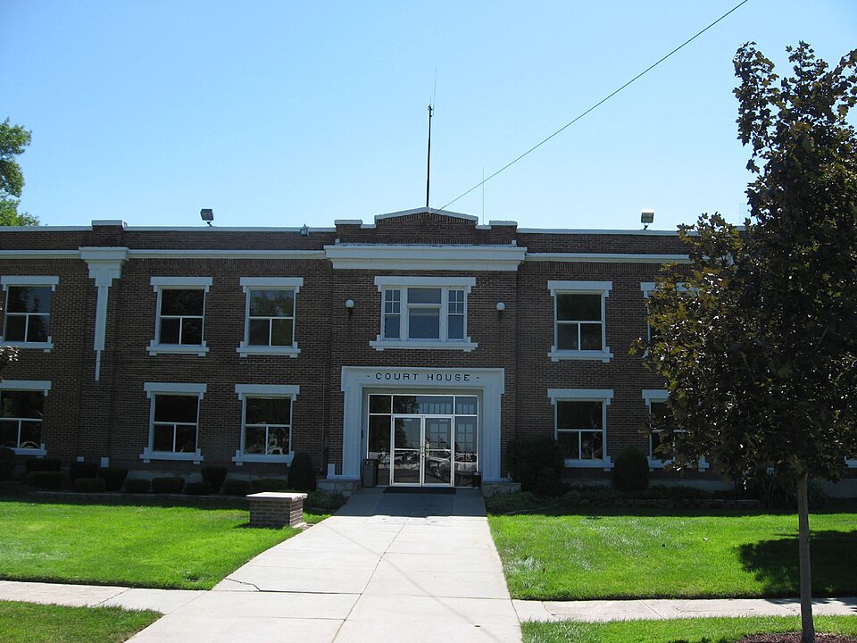 Photograph of Power County Courthouse