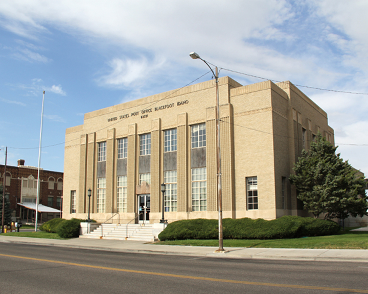 Photograph of United States Post Office-Blackfoot Main