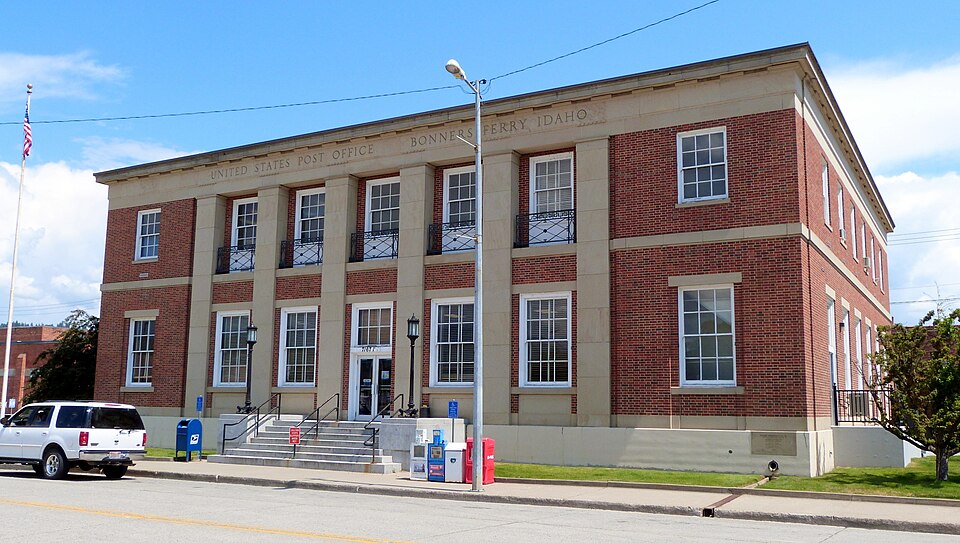 Photograph of Bonners Ferry Main Post Office