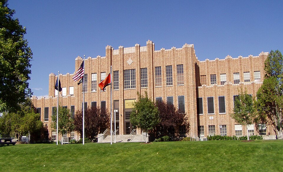 Photograph of Idaho State University Administration Building