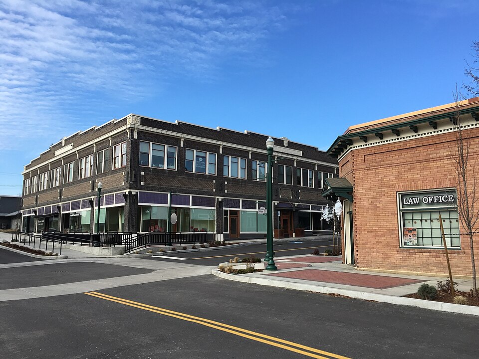 Photograph of Priest River Commercial Core Historic District