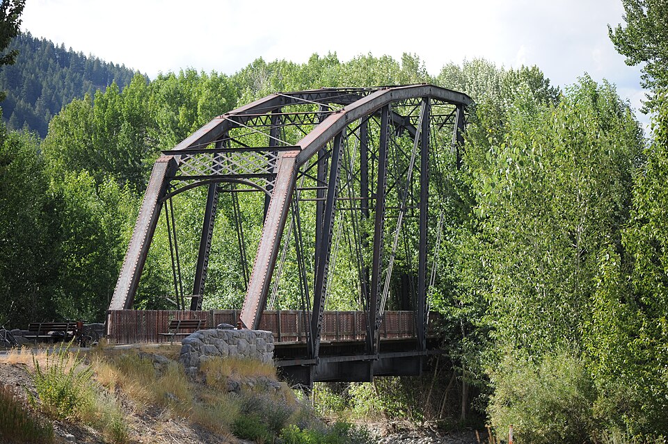 Photograph of Cold Springs Pegram Truss Railroad Bridge