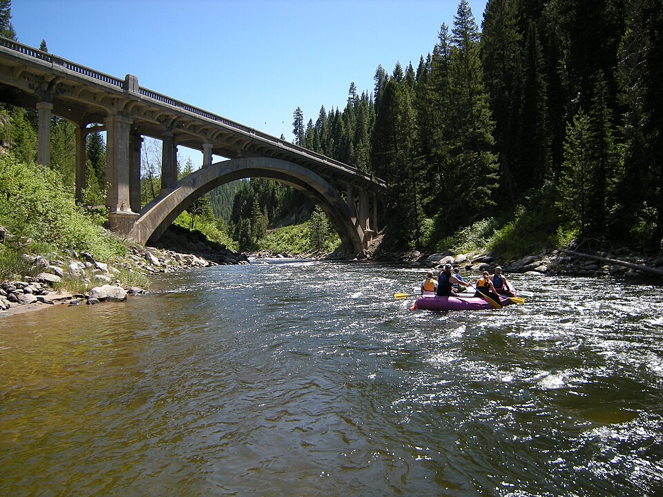 Photograph of North Fork Payette River Bridge