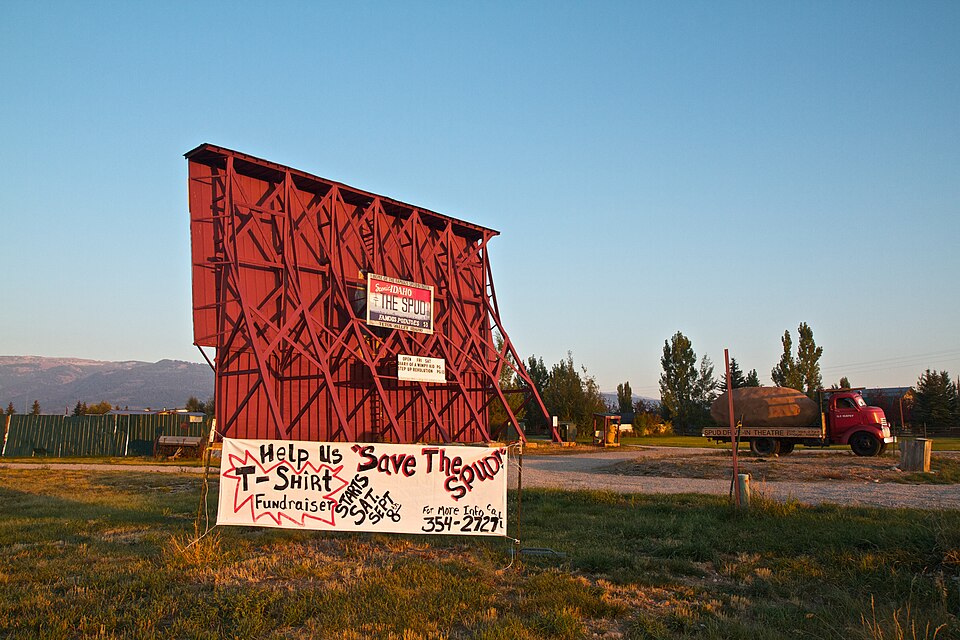 Photograph of Spud Drive-In Theater