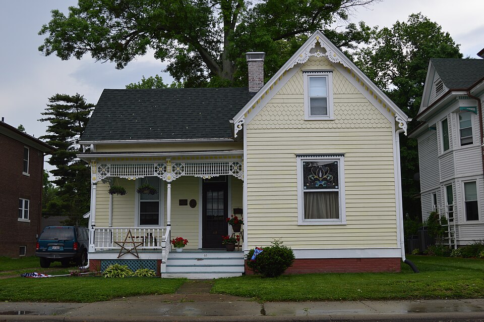 Photograph of George Draser, Jr., Houses