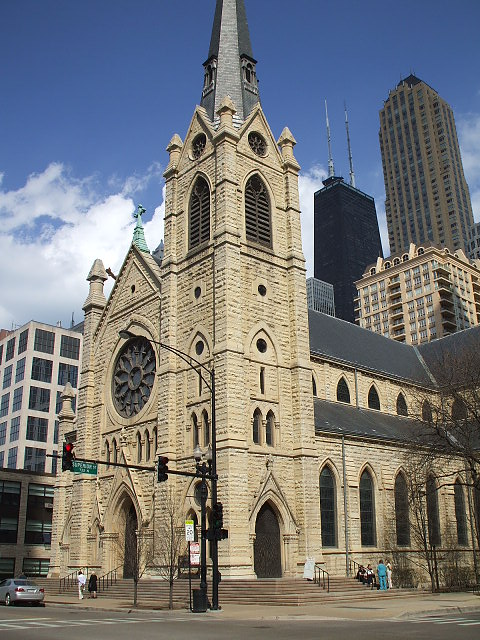 Photograph of Holy Name Cathedral, Chicago