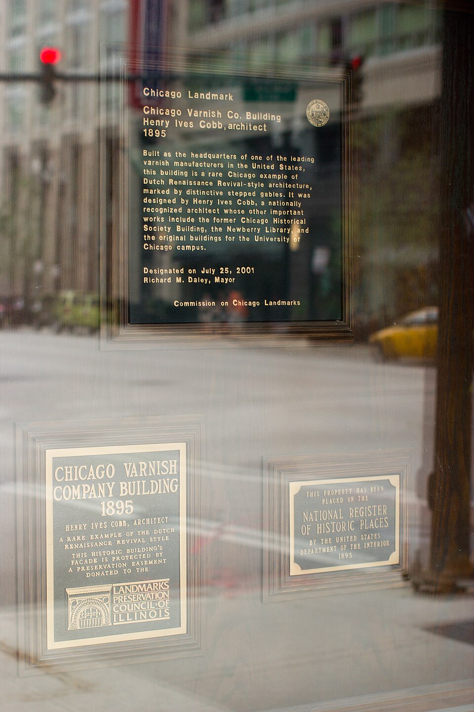 Photograph of Chicago Varnish Company Building
