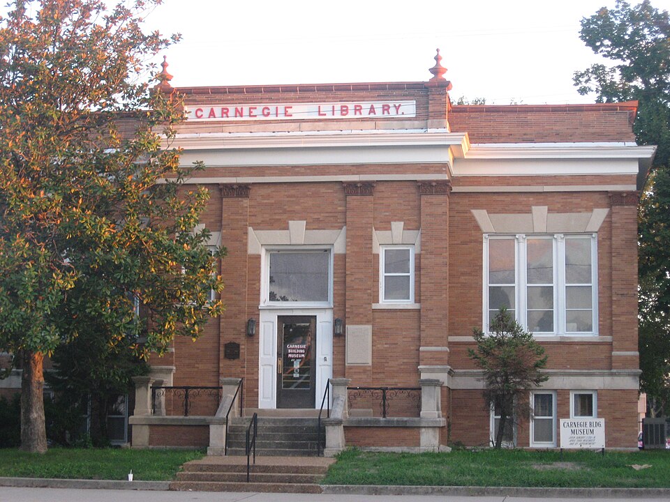 Photograph of Olney Carnegie Library
