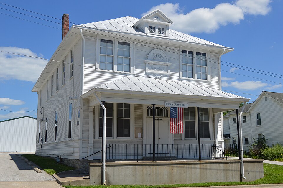 Photograph of Ursa Town Hall