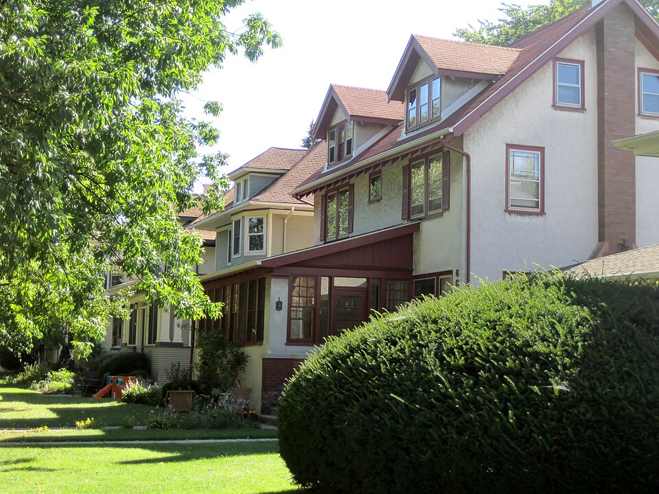 Photograph of Gunderson Historic District
