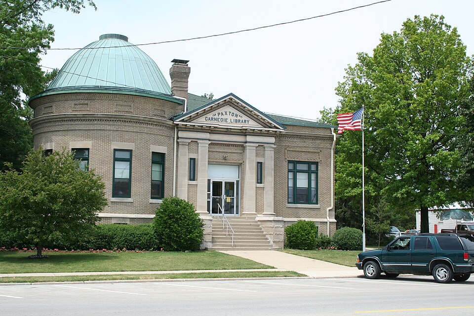 Photograph of Paxton Carnegie Public Library